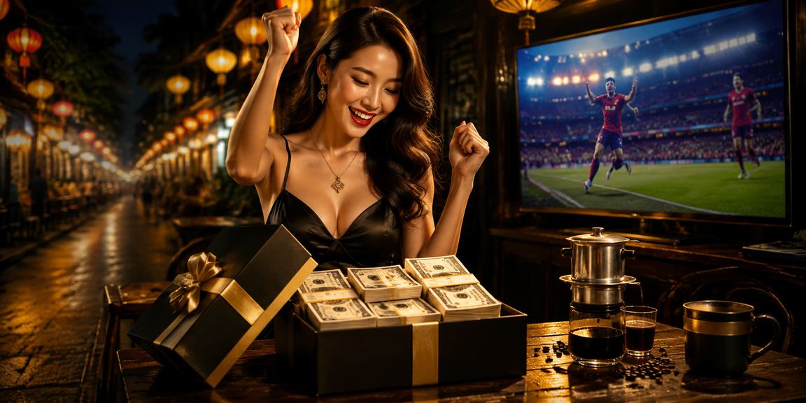 Người dùng Hà Nội đặt cược thể thao tại quán cà phê buổi sáng qua điện thoại
